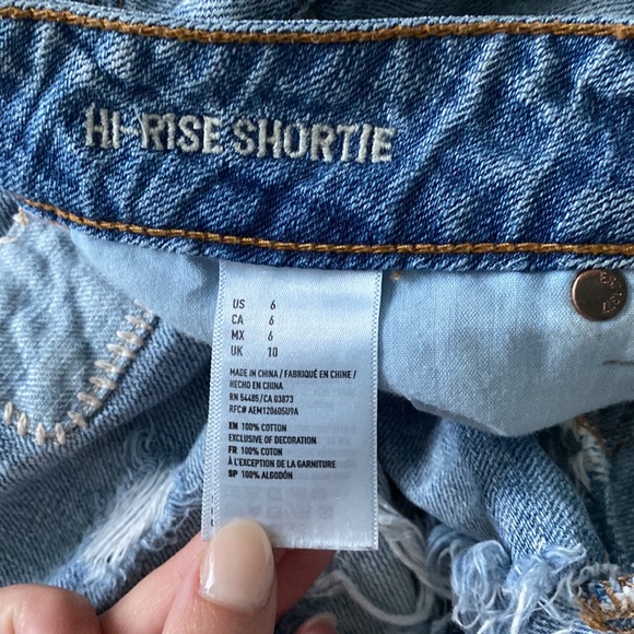 American Eagle High-Rise Shortie - Picture 3 of 3